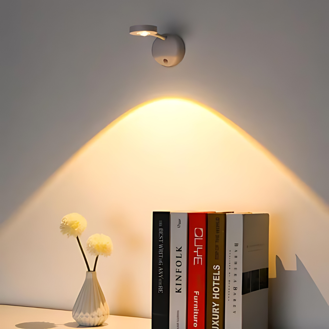 Luvikno | Spark360 – Trådløs LED-spotlight med bevegelsessensor og 360° justerbar montering