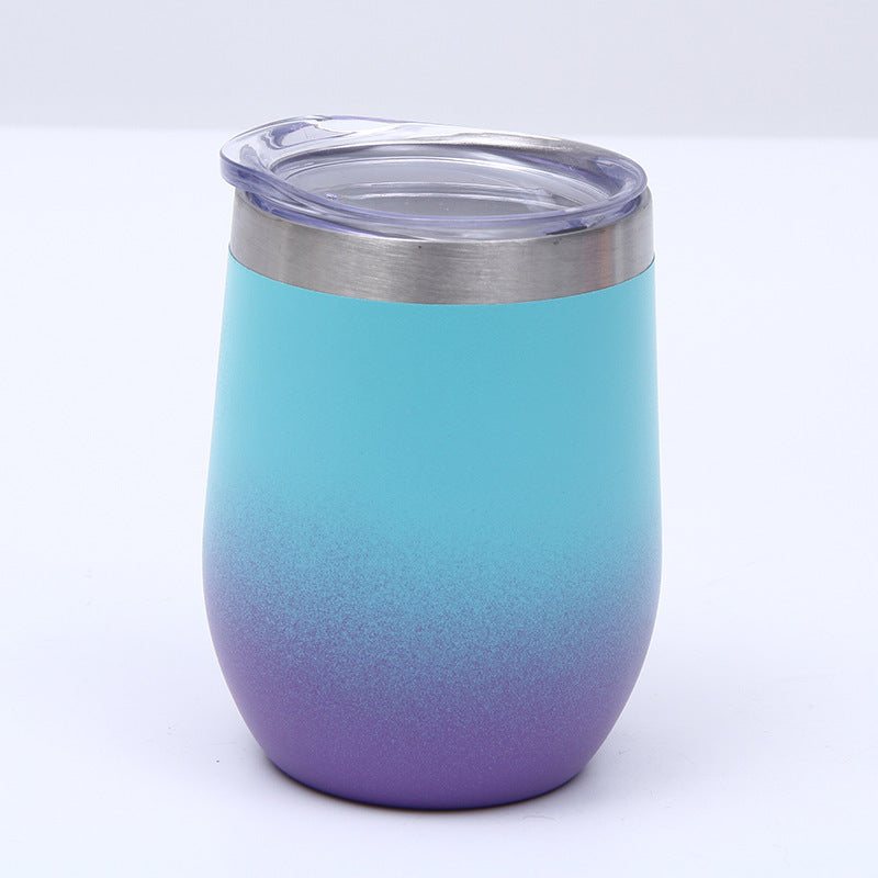 Unisex rustfritt stål isolerte vinglass Luvikno