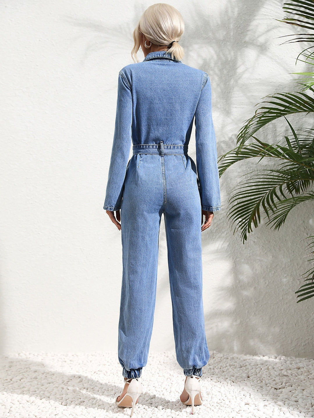 Luvik | Trendy denim outfit med klaffelommer