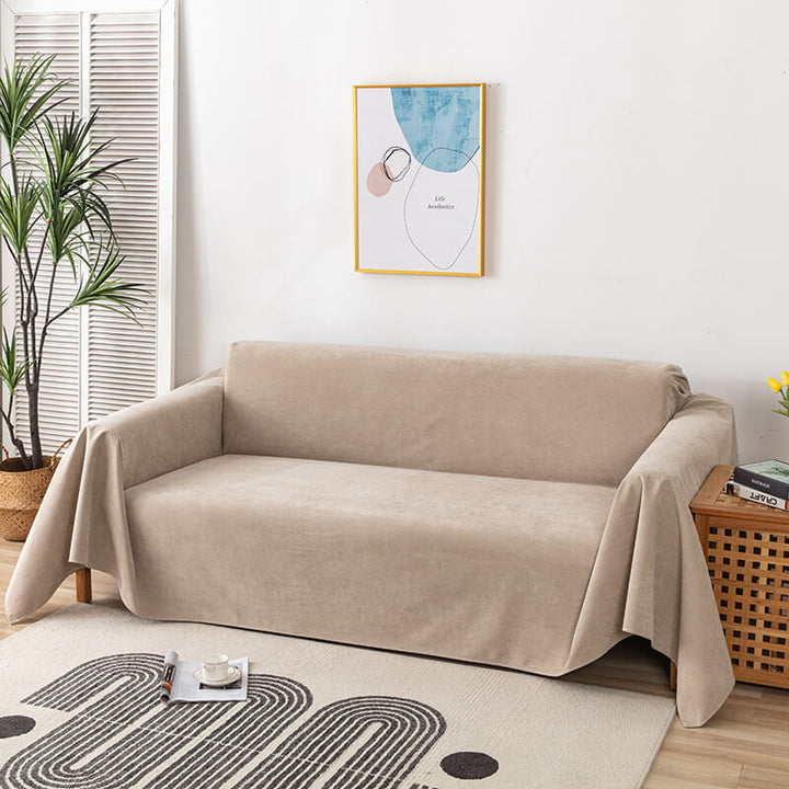 Premium vanntette sofa kastet dekke med jacquard kant | Luvikno
