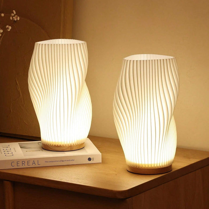 Bølgeformet Ambient Lampe - Sofia | Luvikno