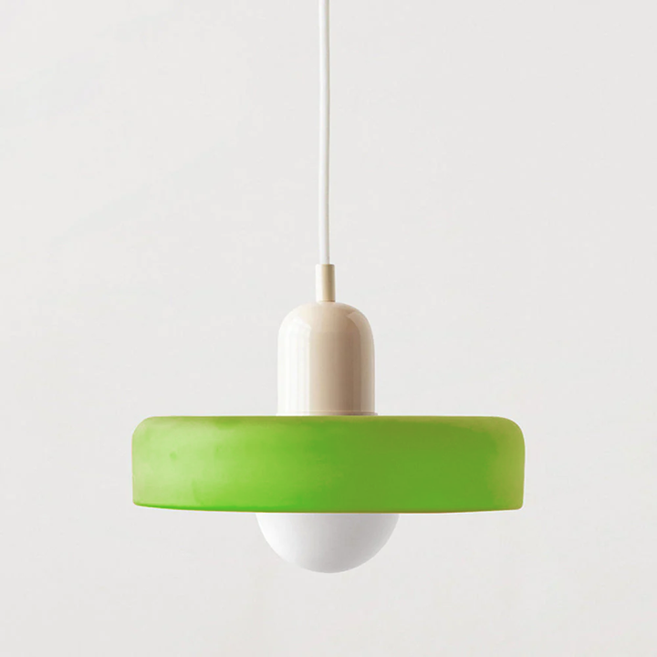 Luvikno | Bauhaus Farget Glass Pendellampe