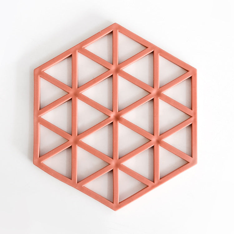 Unisex Silikon Coaster med geometrisk design Luvikno