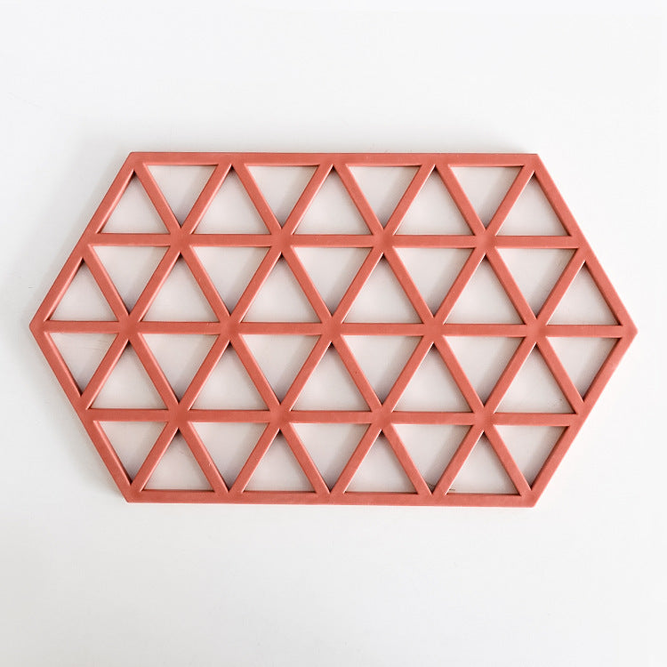 Unisex Silikon Coaster med geometrisk design Luvikno