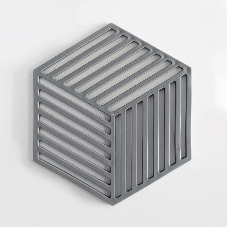 Unisex Silikon Coaster med geometrisk design Luvikno