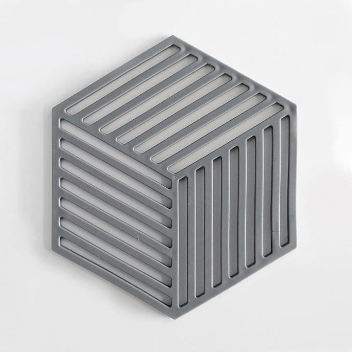 Unisex Silikon Coaster med geometrisk design Luvikno