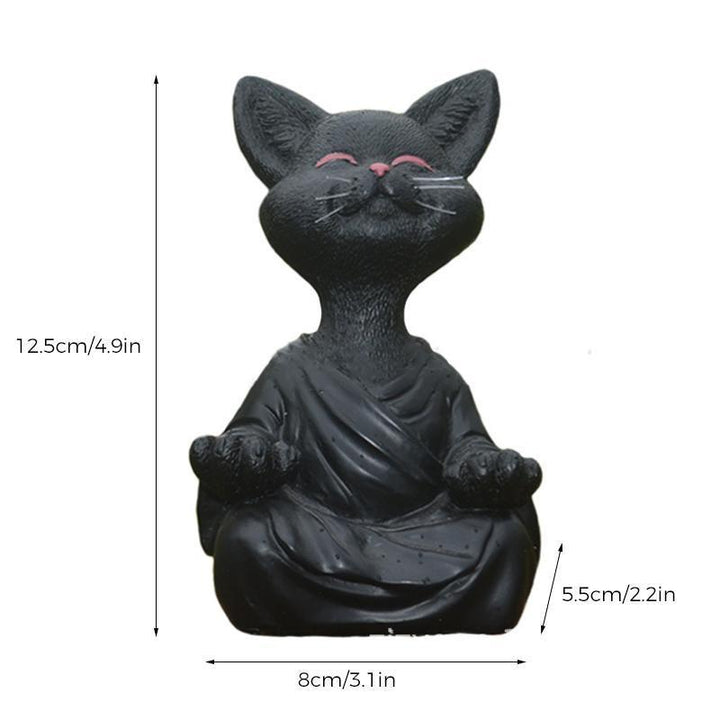 Happy Buddha Cat | Luvikno