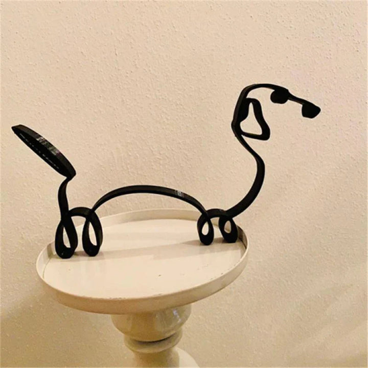 Luvikno | Hundekunst Skulptur Hjemdekorasjon