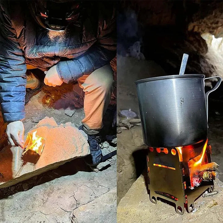 Bærbar grillsett | luvikno