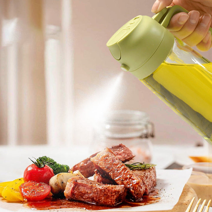 Glass Oil Sprayer &amp; Dispenser | Luvikno