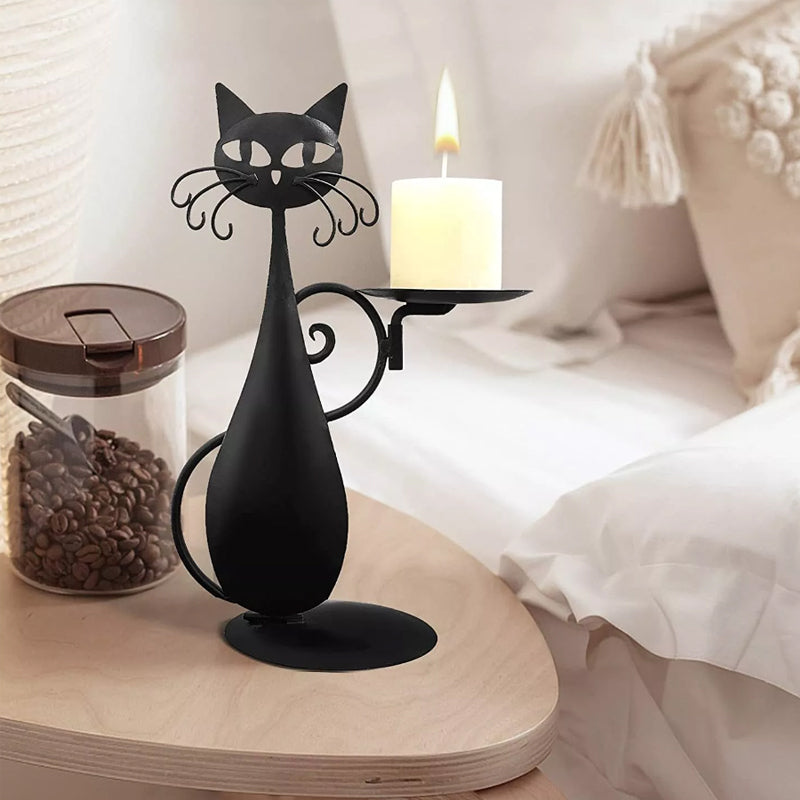 Kortholder svart katt | luvikno