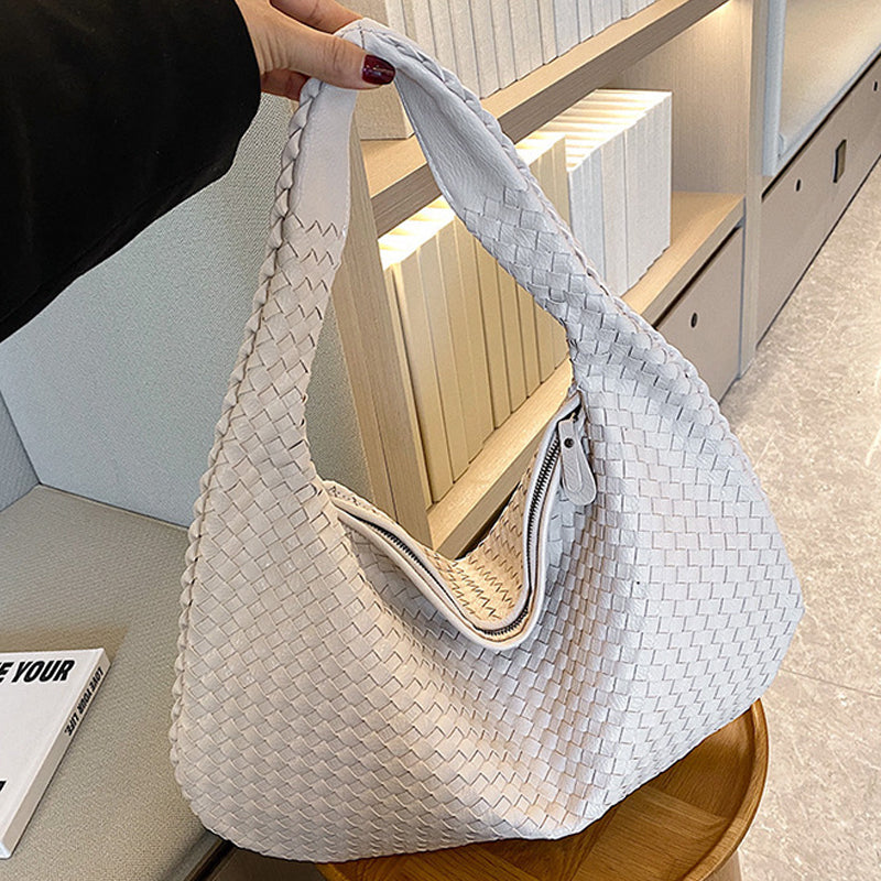 Elegant vevd bag for kvinner | Luvikno