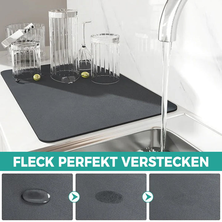 Luvikno | Super absorberende tørkematte for kjøkkenet