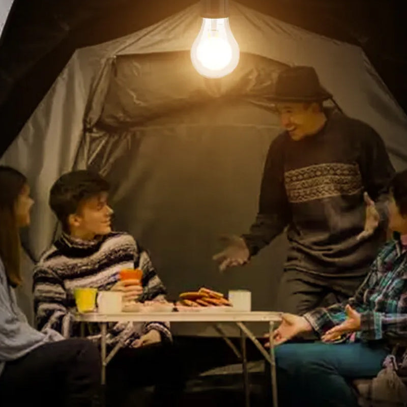 Luvikno | Retro Ny Utendørs Camping Type-C Lading Lyspære