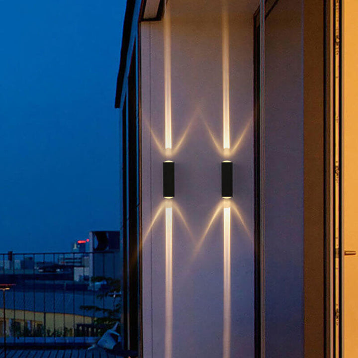 Moderne Minimalistisk Utendørs Vanntett Strålekaster LED Utendørs Dekorativ Vegglampe | Luvikno