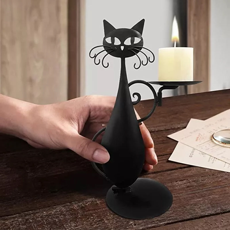 Kortholder svart katt | luvikno