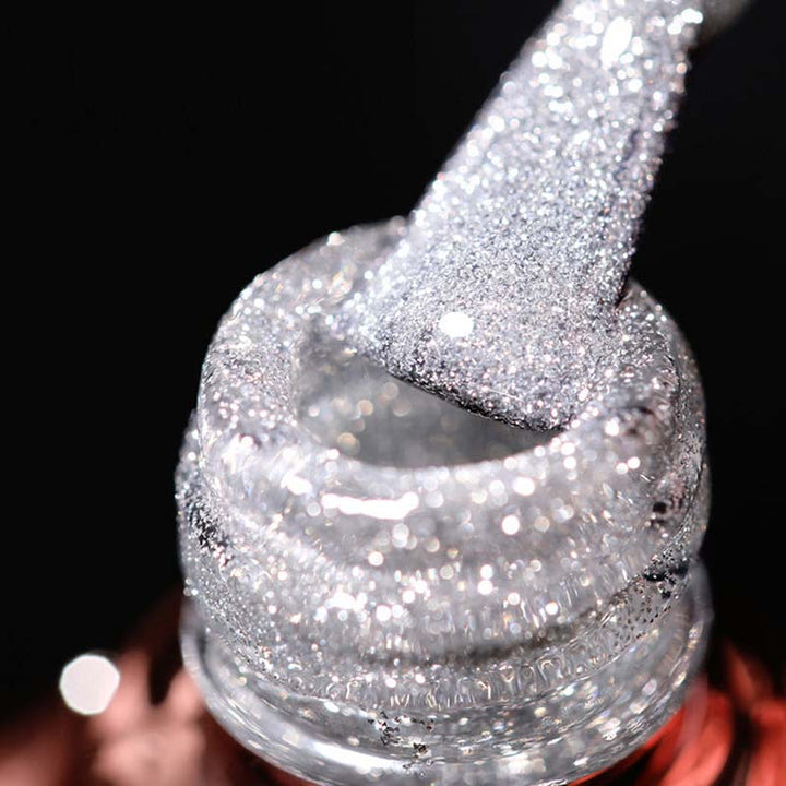 Høy tetthet glitter neglelakk gel | Luvikno