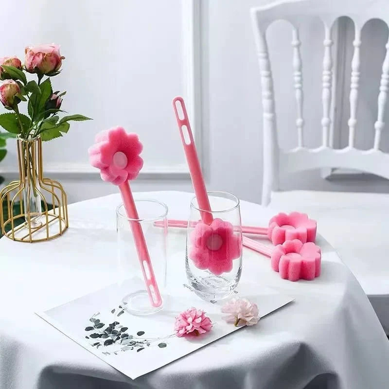 Blomsterform Flaske Rengjøringsbørste Luvikno