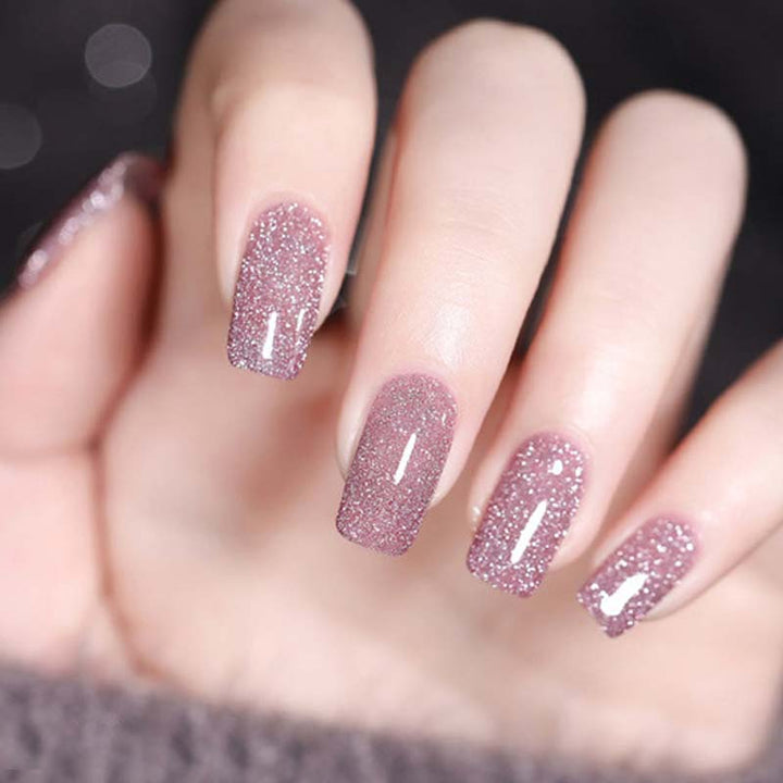 Høy tetthet glitter neglelakk gel | Luvikno
