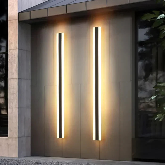 Værbestandig utendørs vegglampe - RainGuard-lampe | Luvikno