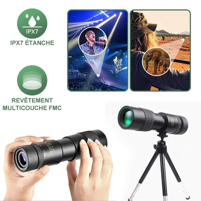 Super Telephoto Zoom Monokulært Teleskop 4K | Luvikno