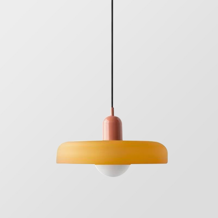 Farget glasspendellampe - BauLume | Luvikno