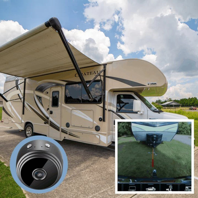 1080p Magnetisk WiFi Mini-Kamera RV Trailer Bakgård Kamera Luvikno