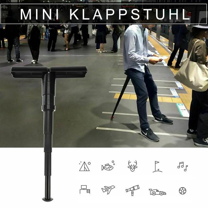Bærbar mini sammenleggbart stol for køer utendørs osv.