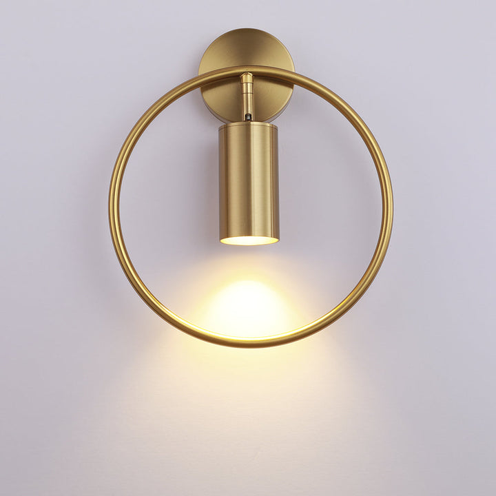Luvikno | OpulentGlow Vegglampe - Gylden Eleganse for Ditt Interiør