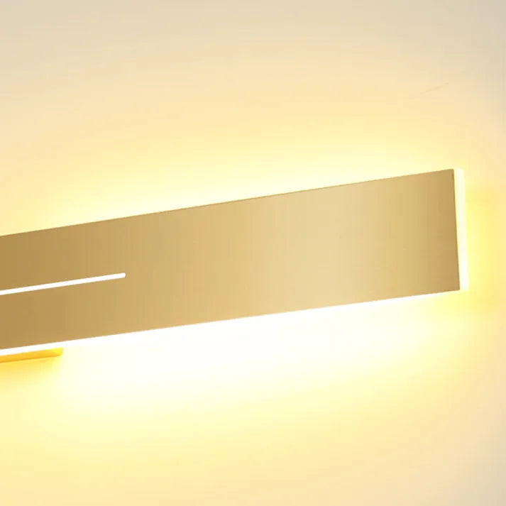 Luvikno | LED Vegglampe | Modern Vertikal Sort Innendørs Sconce