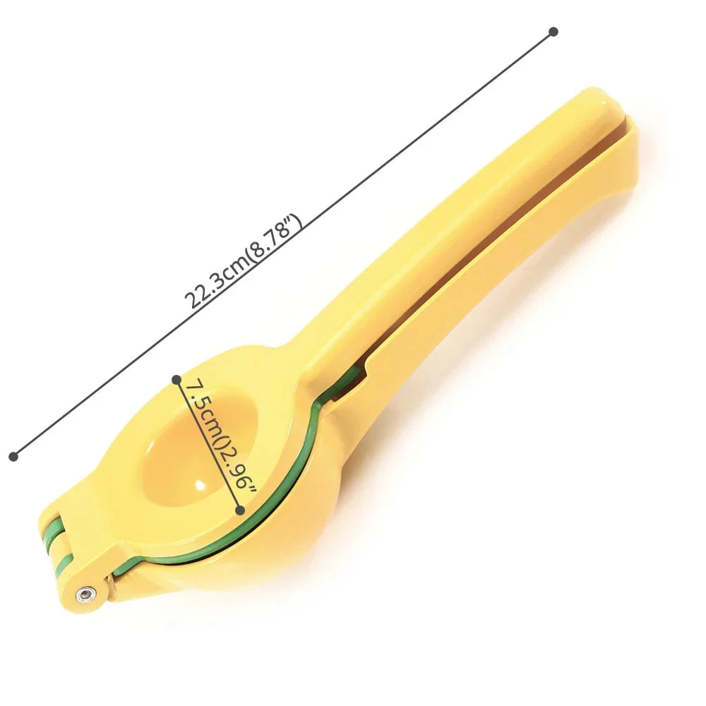 2-i-1 Aluminium Sitron Lime Press og Håndholdt Manuell Sitrus Juicer | Luvikno