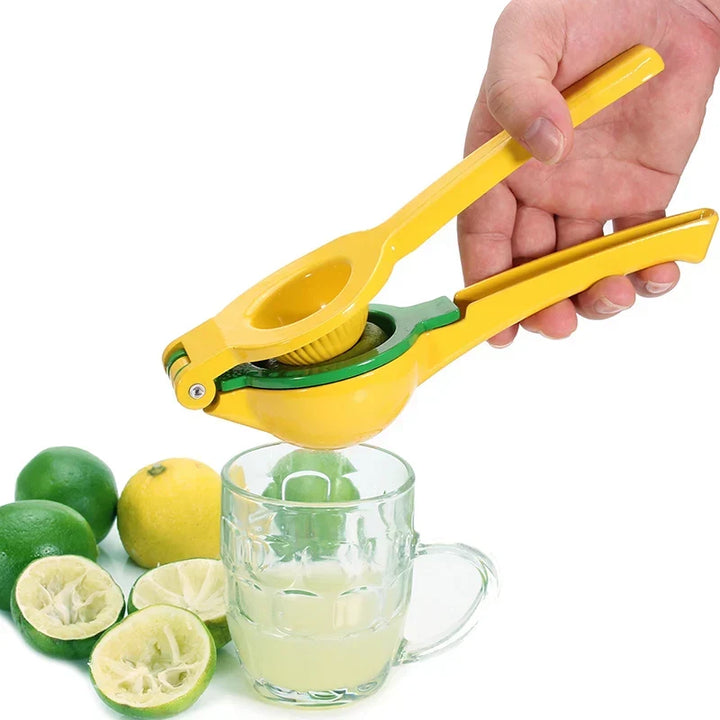 2-i-1 Aluminium Sitron Lime Press og Håndholdt Manuell Sitrus Juicer | Luvikno