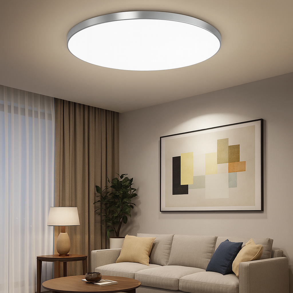 LED Rundt Taklampe Moderne Luvikno