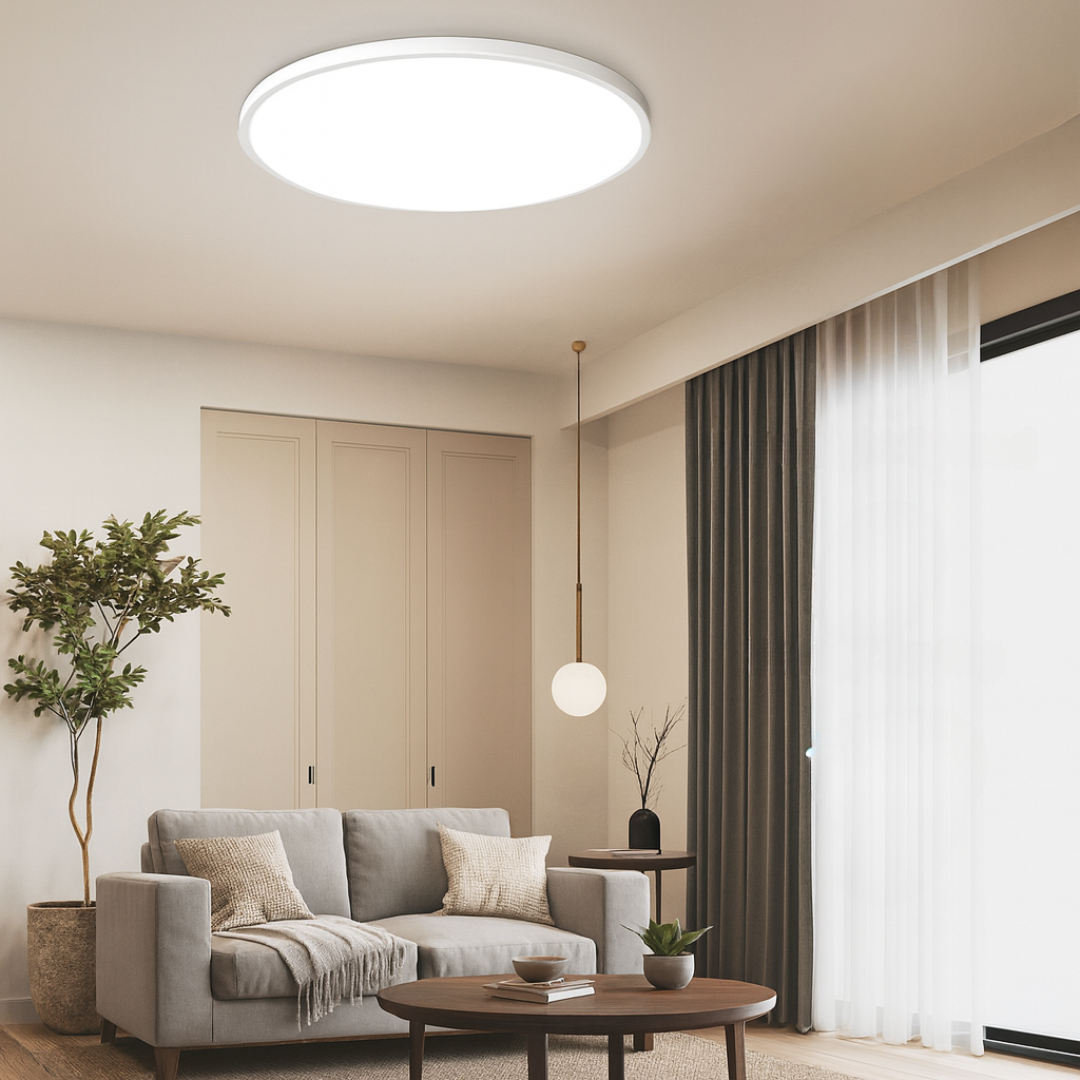 LED Rundt Taklampe Moderne Luvikno