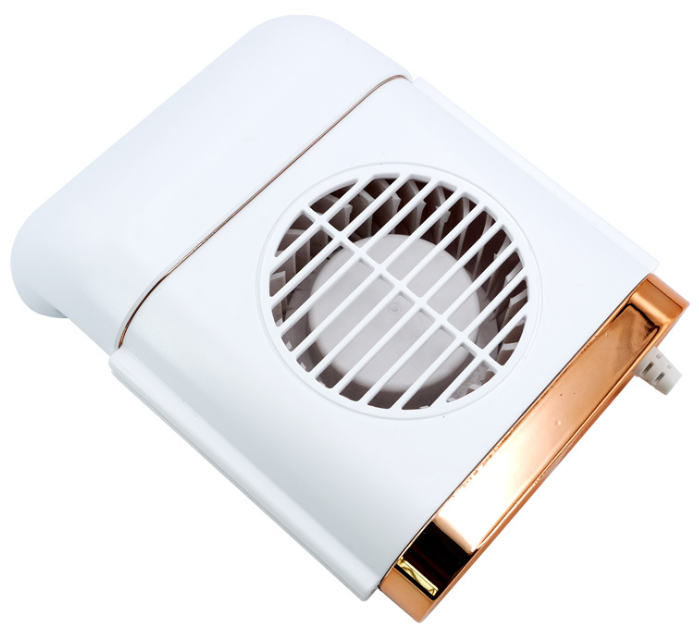 Multi-funksjonell Mini Bil Baksetefan med Justerbare 3 Hastigheter, Micro USB Strømforsyning og Enkel Installasjon, Kompatibel med de Fleste Biler | Luvikno