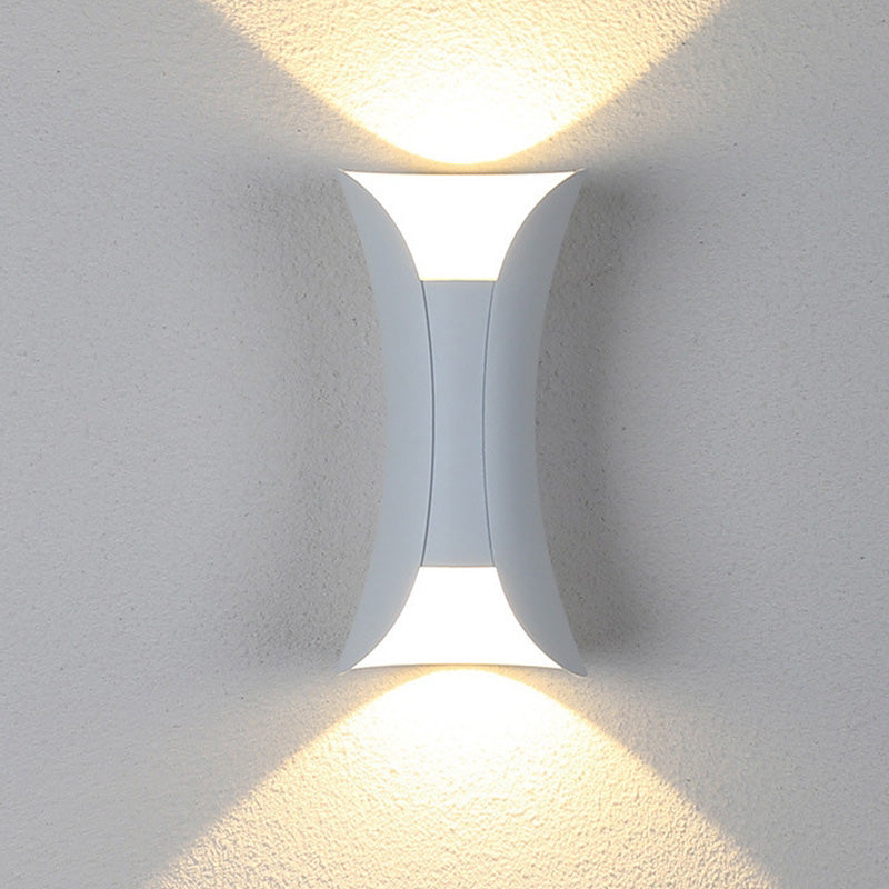 Moderne LED utendørs vegglampe - LumiEdge | Luvikno