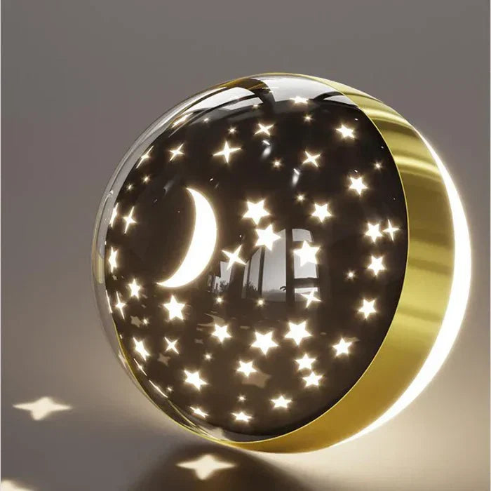 Vegglampe for barnerom - GlowNest | Luvikno