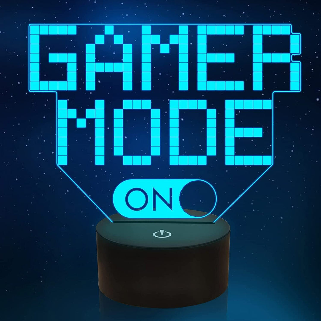Gamer 3D LED-lamper | Luvikno