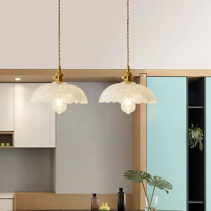 Glass Pendelampe - OpulentGlow | Luvikno