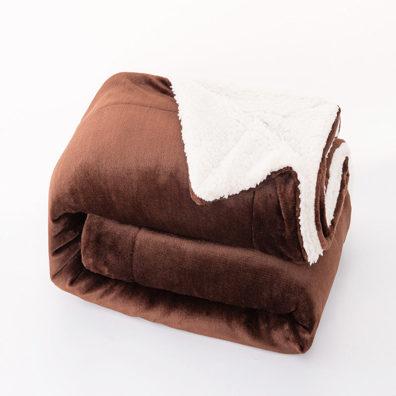 Dame XXL Kosefilt med vendbart design Luvikno
