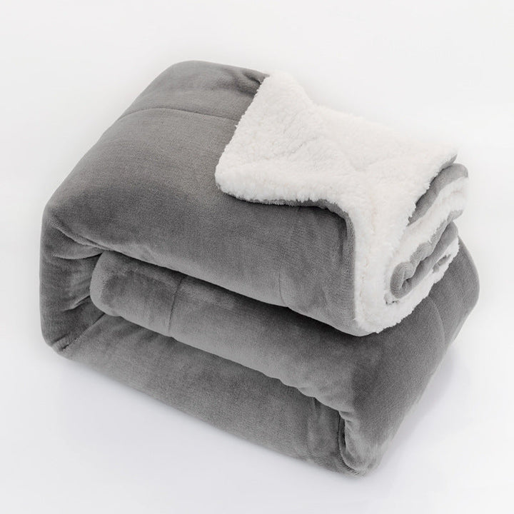 Dame XXL Kosefilt med vendbart design Luvikno