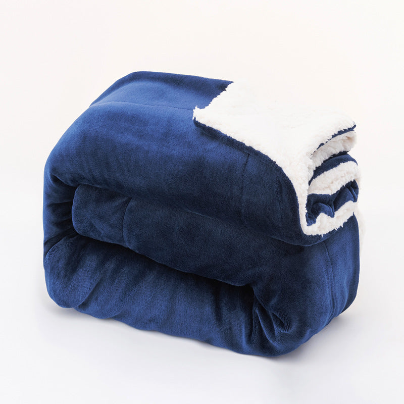 Dame XXL Kosefilt med vendbart design Luvikno