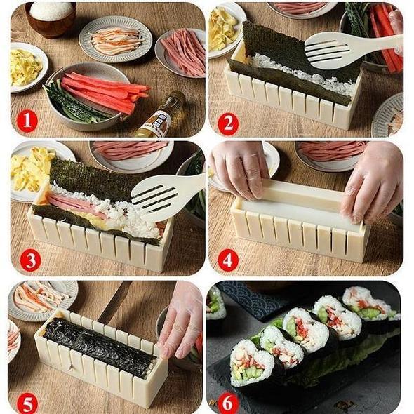 SushiMeister Kit — Bli en sushi proff og kjøkkenhelt på sekunder | Luvikno