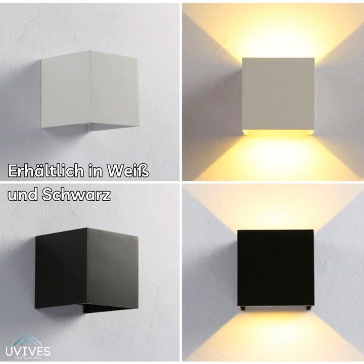 Luvikno | LuminaCube Trådløs Luksus Vegglampe
