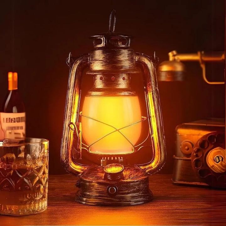 FlamaGlow - Oppladbar Camping LED Lanterne Luvikno