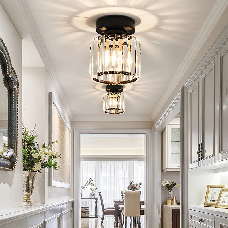 Luvikno | Krystallglass Taklampe for Moderne Interiør