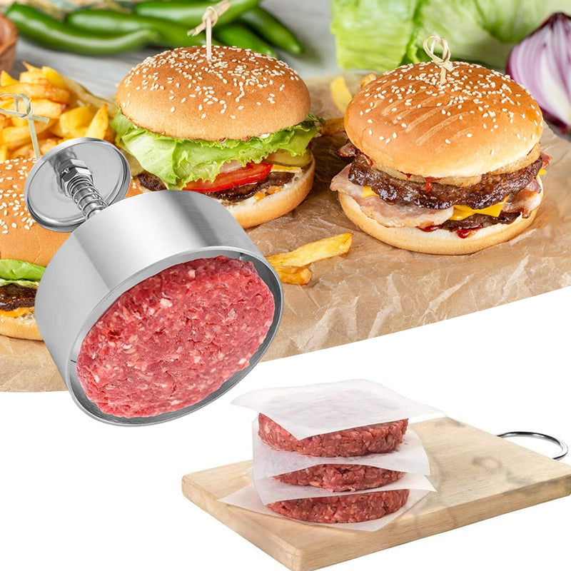 Manuell kjøttpresse for hamburgerpattyer | Luvikno