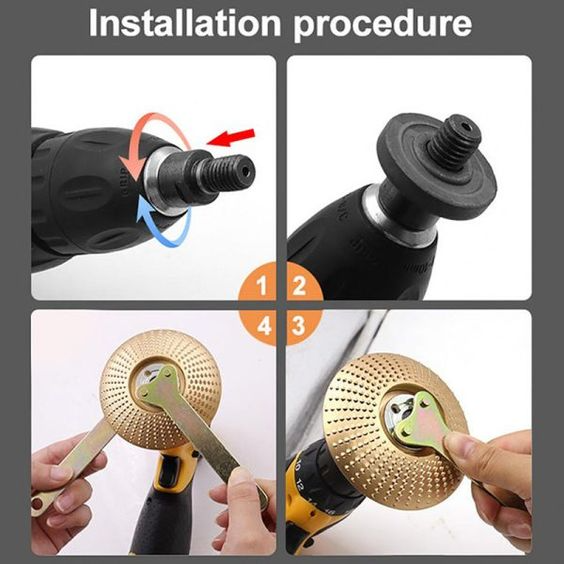 DrillMaster | Allsidig Drill Adapter | Luvikno