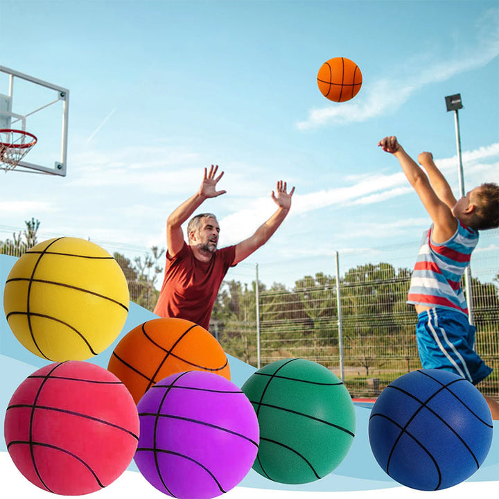 Stille-basketball for barn innendørs