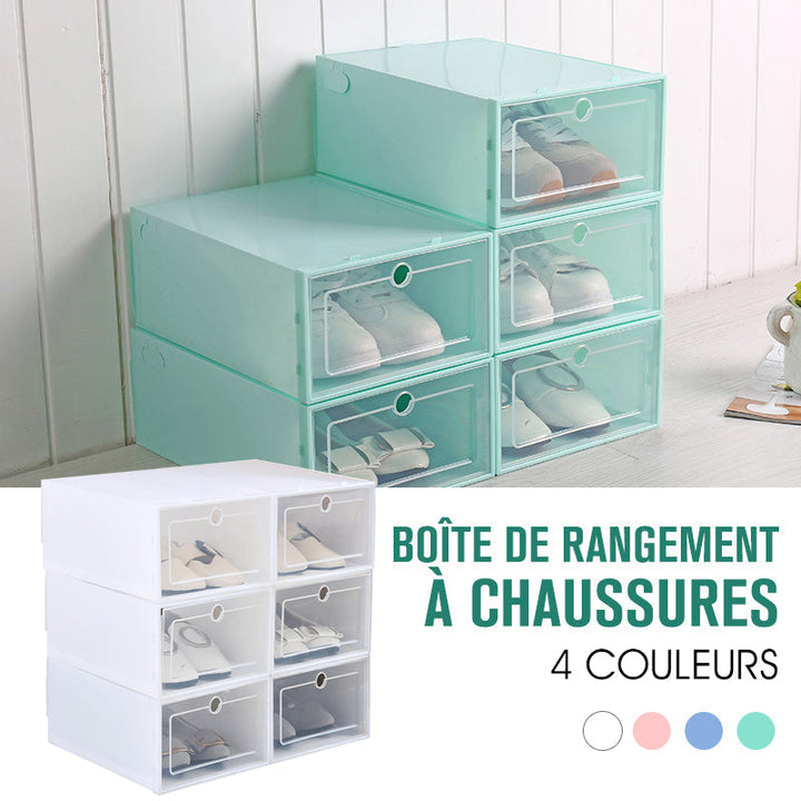 Foldbar skoeske lagringsboks, 6PCs | Luvikno